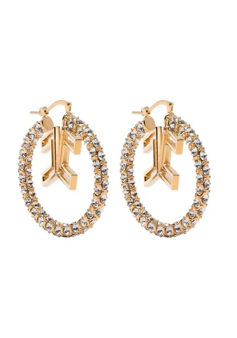 Gold logo earrings ELISABETTA FRANCHI |  | OR50B62E2U95